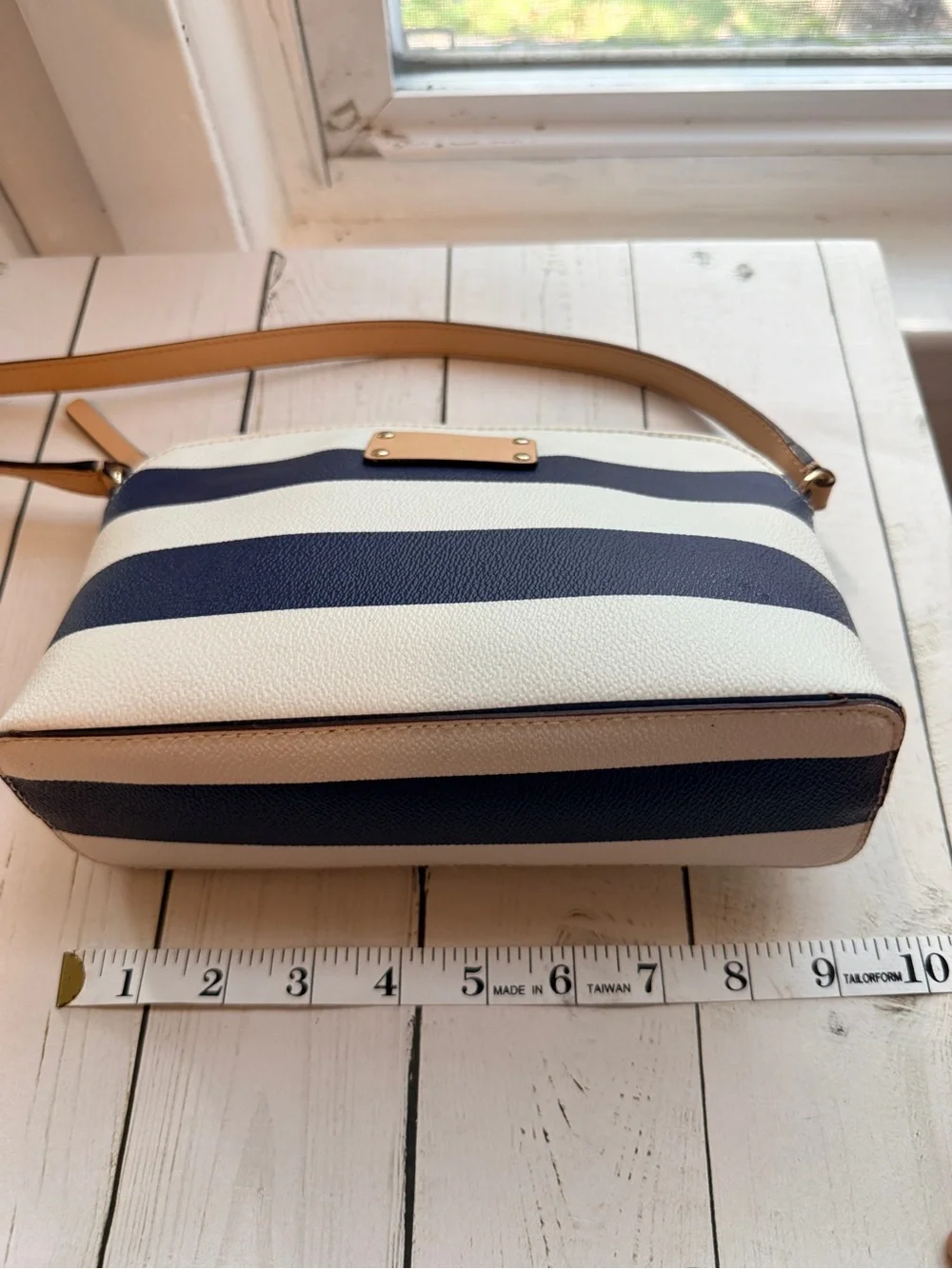 Kate Spade | Wellesley Hana Striped Crossbody, Navy and White